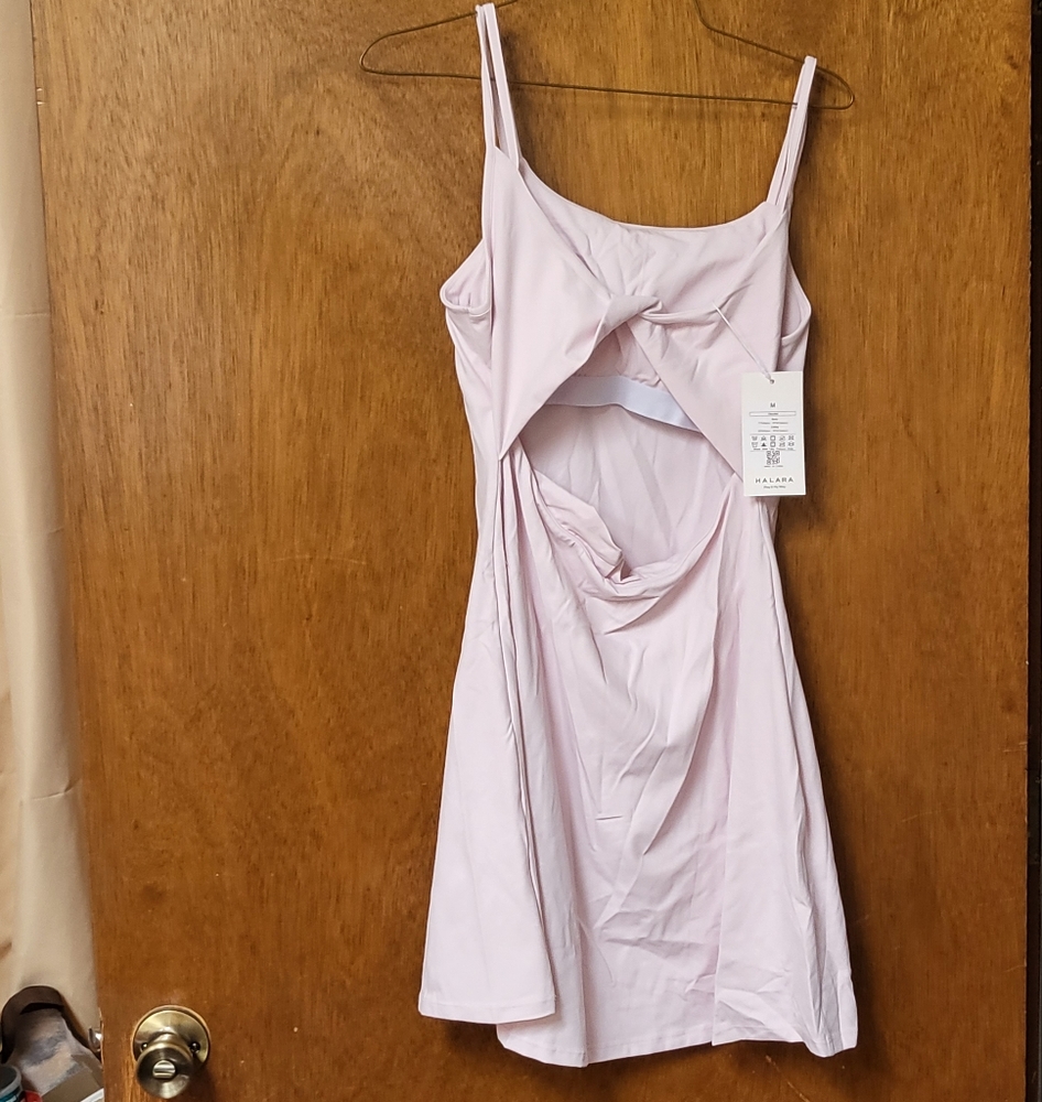 Halara Cloudful Twisted 2-Piece Activity Dress-Fl… - image 6